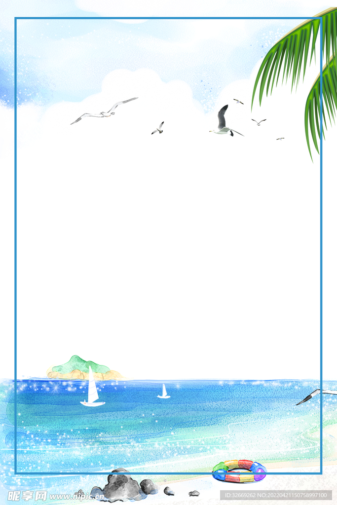 夏天背景