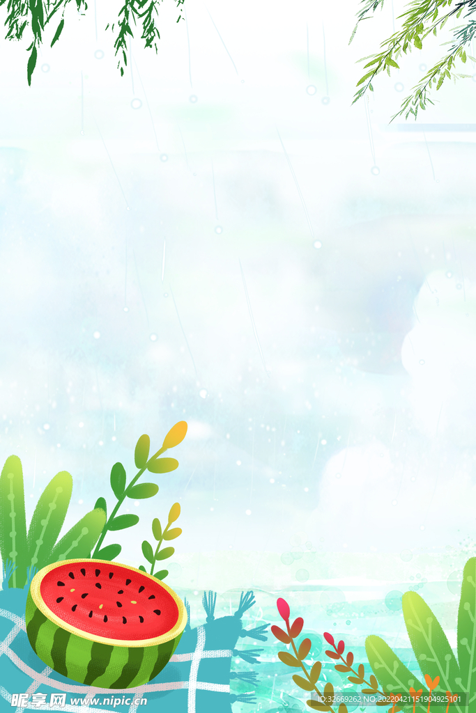 夏天背景