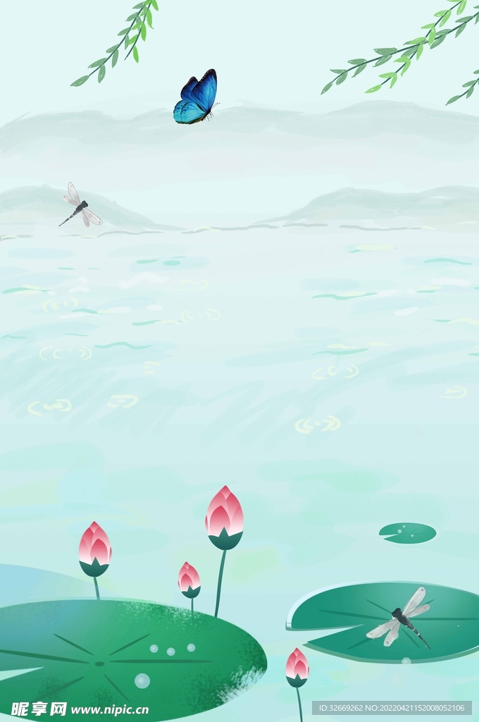 夏天背景