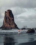 海边跑步
