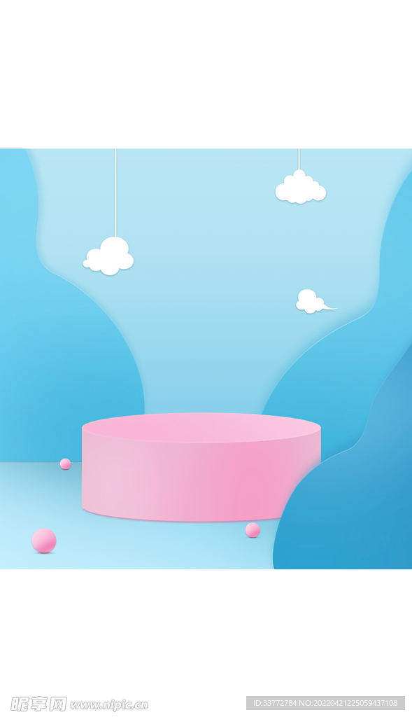 C4D主图直通车背景