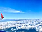 飞机上的云海