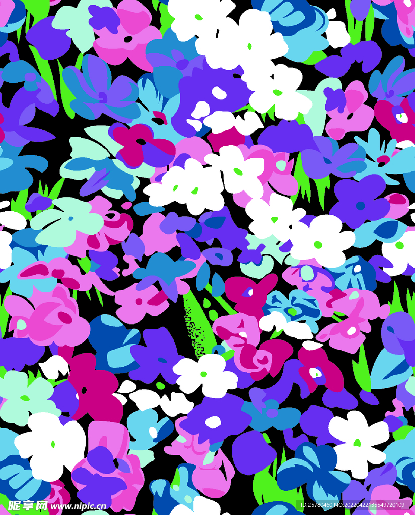 小碎花 