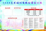 培训公示栏