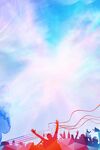 五四青年节海报PSD素材