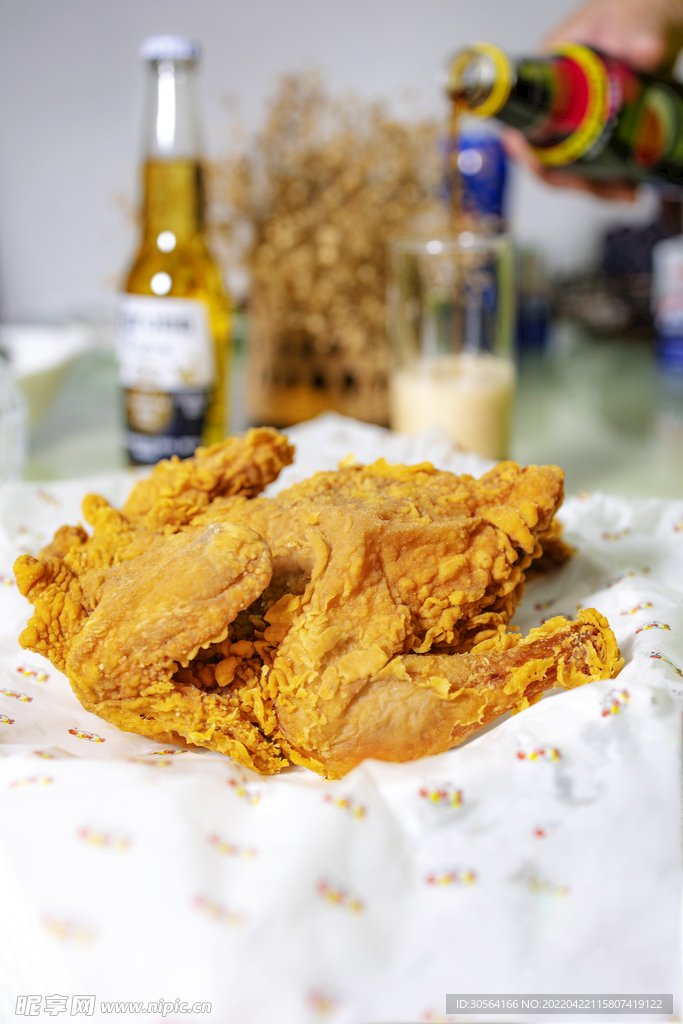 炸鸡美食
