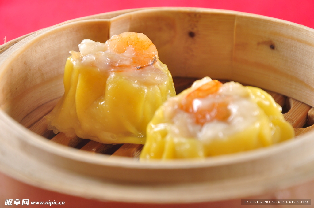 蒸饺美食