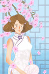 复古旗袍女装图片
