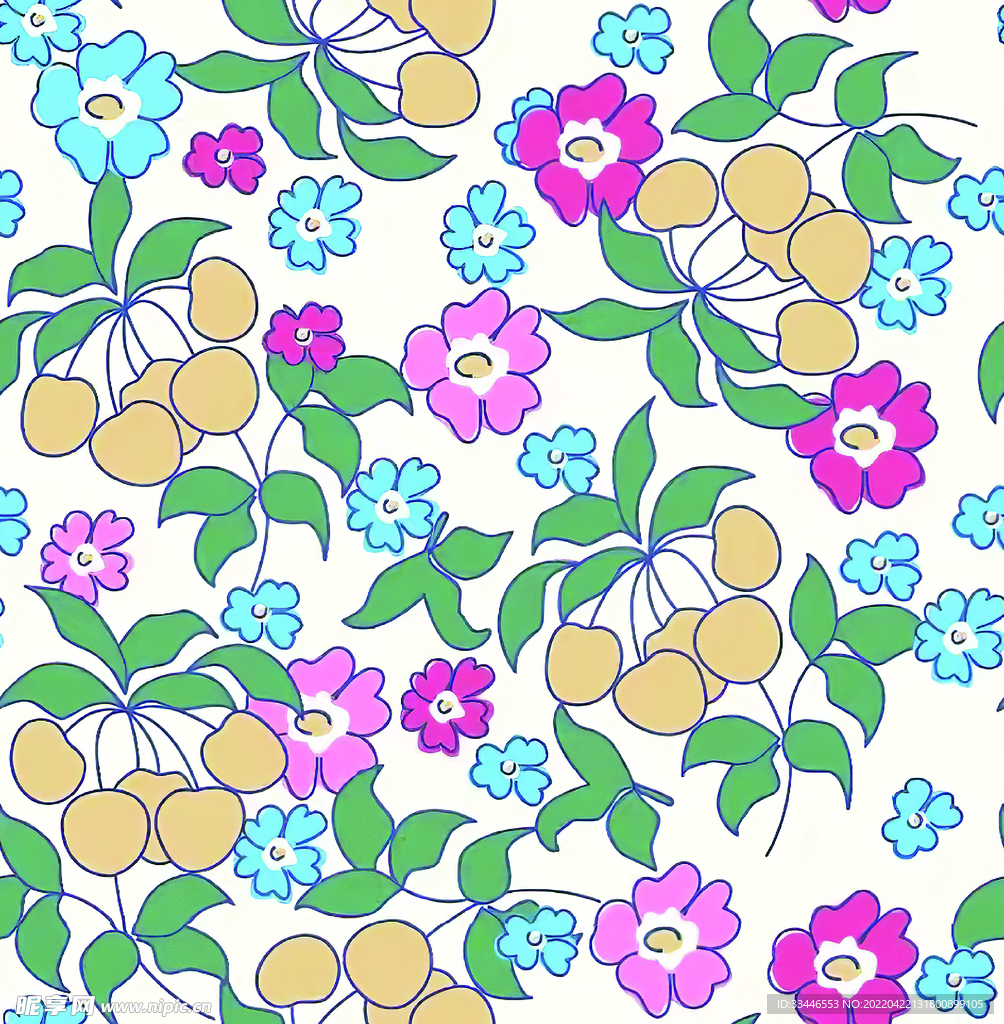 小碎花 