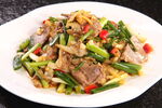 香葱牛肉拌蚬