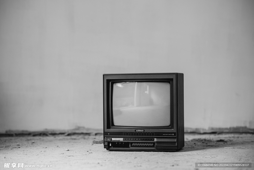 旧电视机 时代感 物品图片