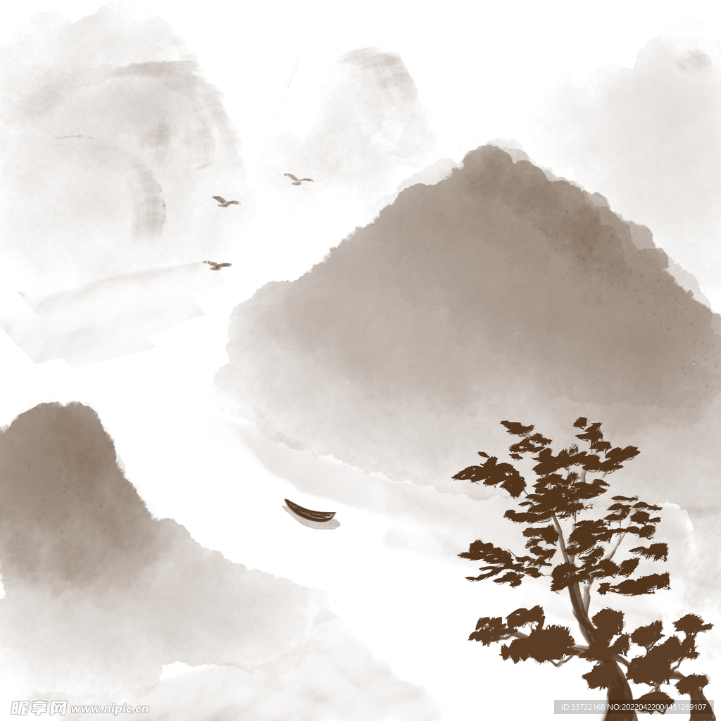 水墨山水