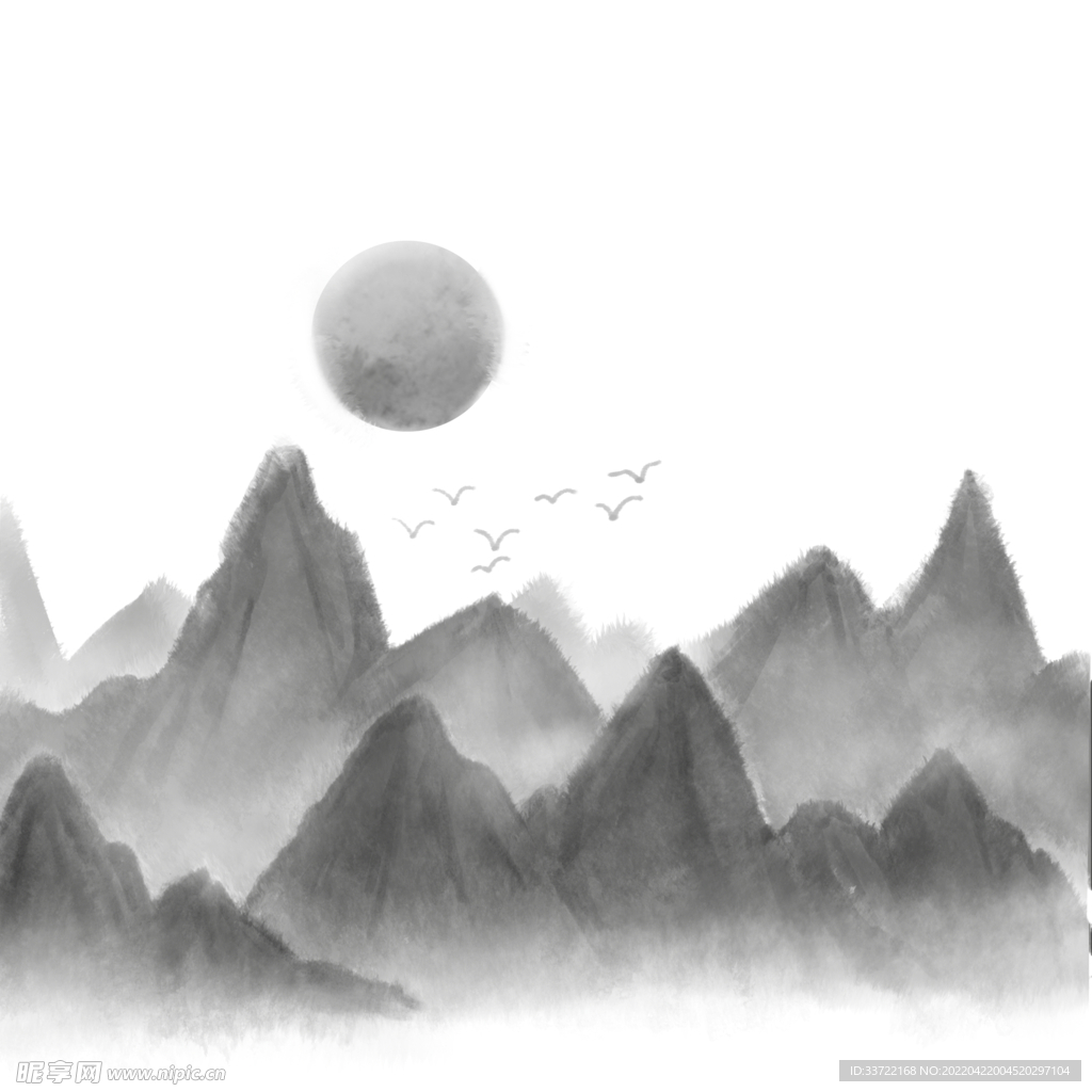 水墨山水