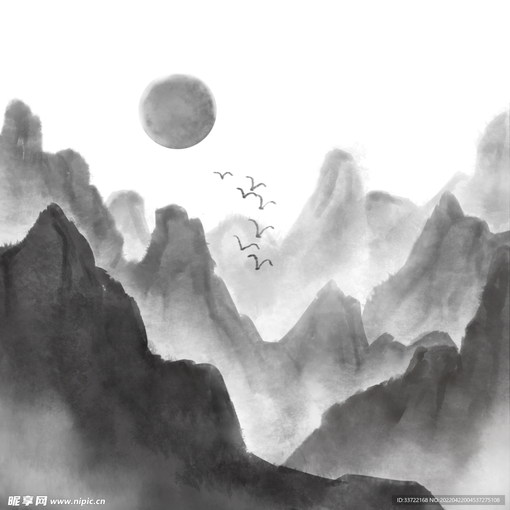 水墨山水