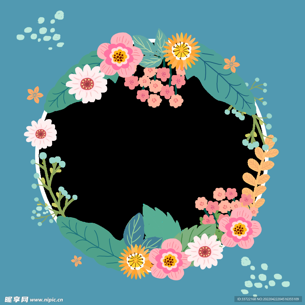 花纹边框