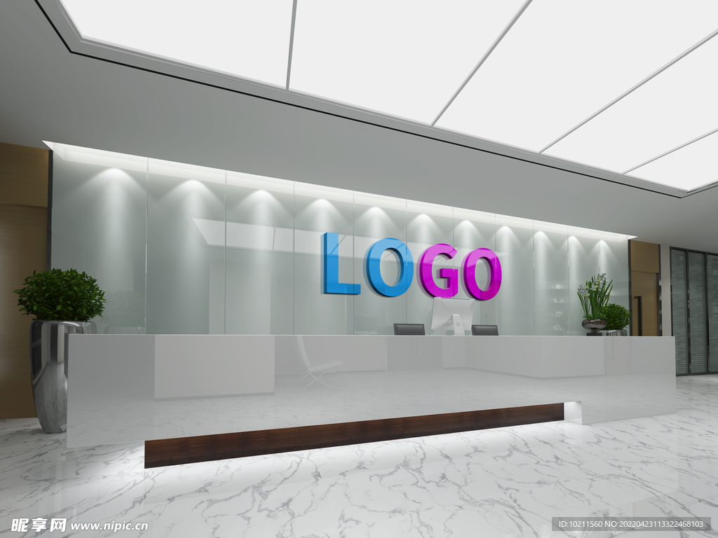 前台LOGO样机