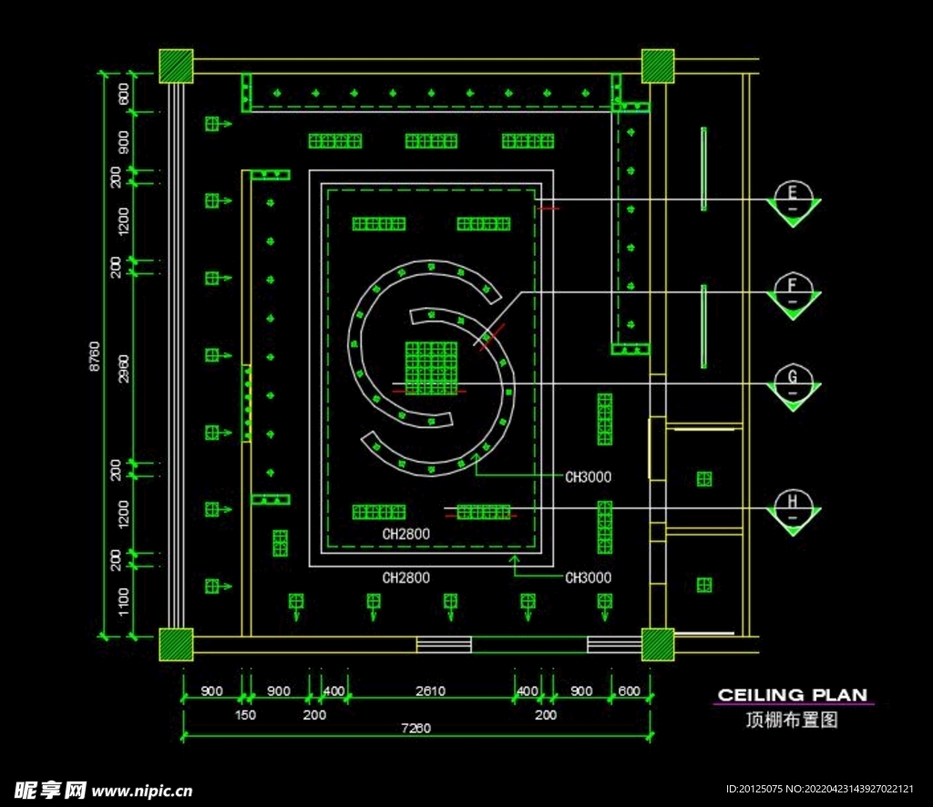 店铺天花图