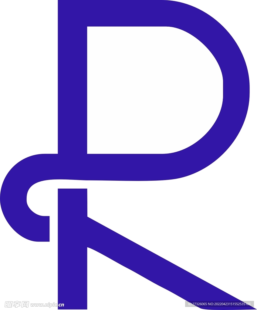字母标志 
