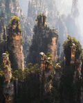 青山 绿色 蓝天 大自然  草