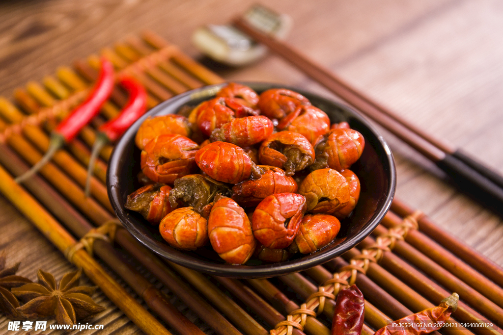 麻辣虾尾美食