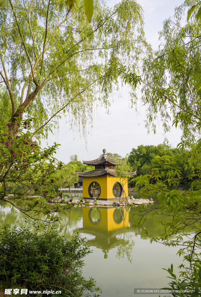 扬州钓鱼台美景