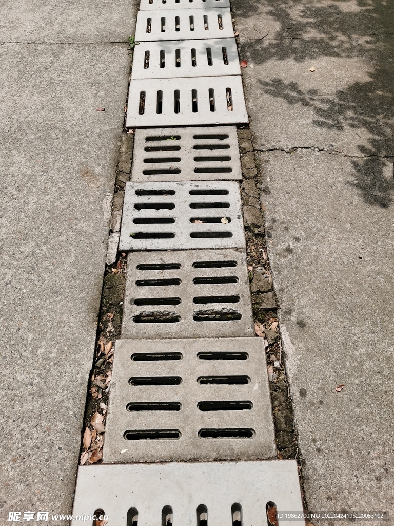 马路道路下水道纹理
