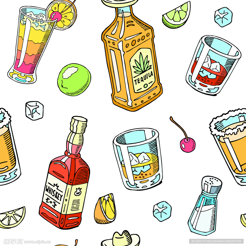 酒瓶杯