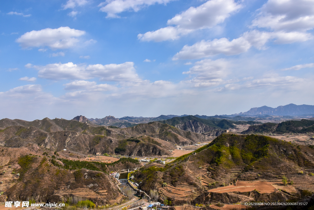 长城 群山