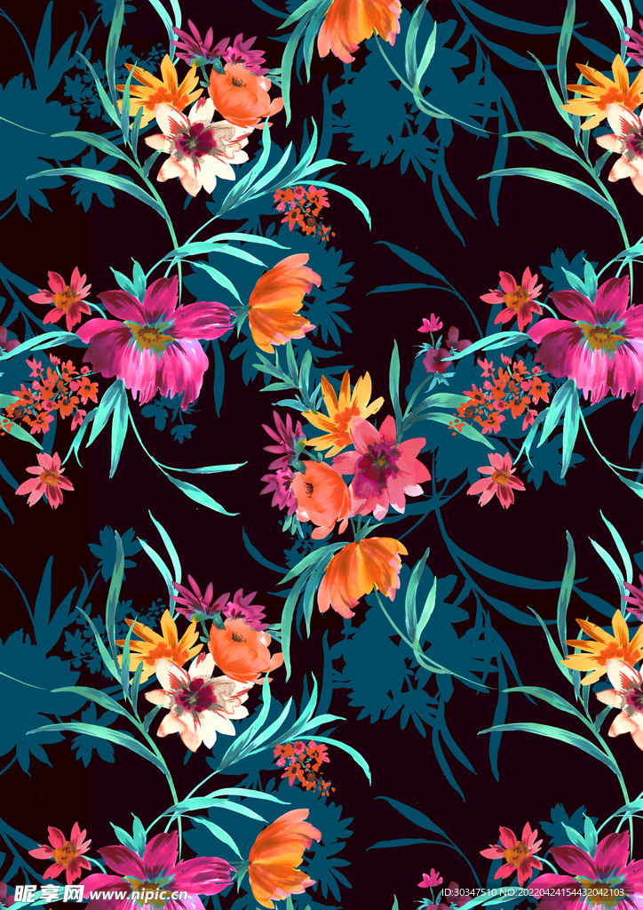 印花插画
