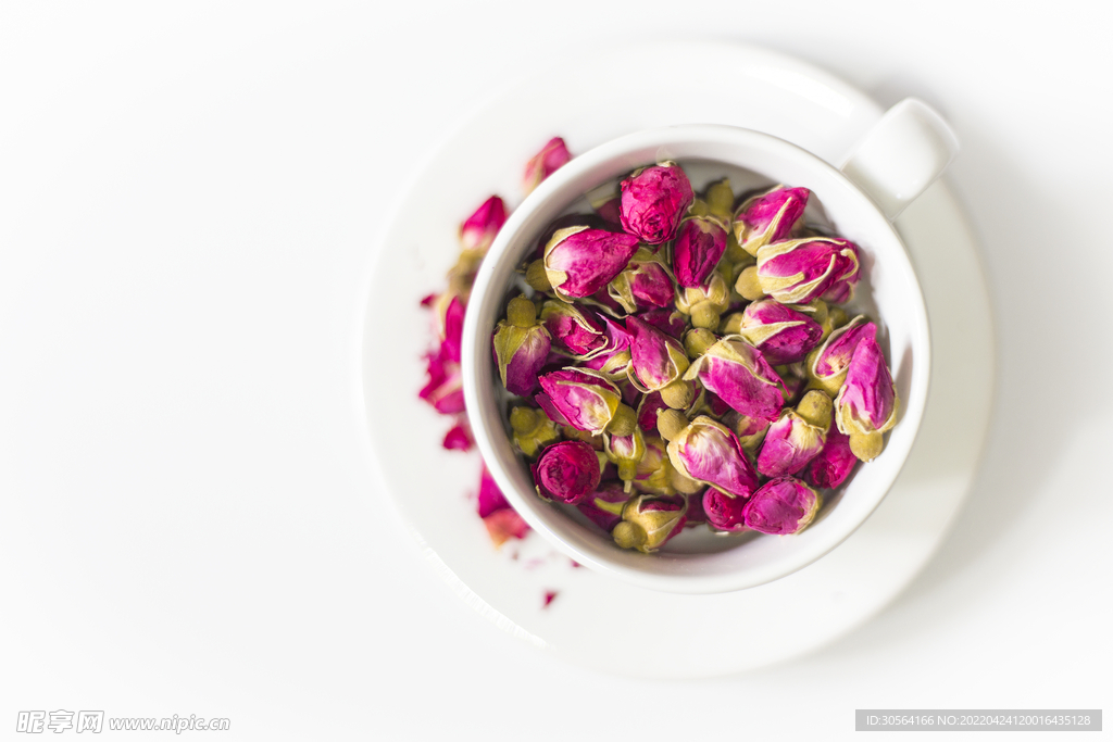 玫瑰花瓣茶饮
