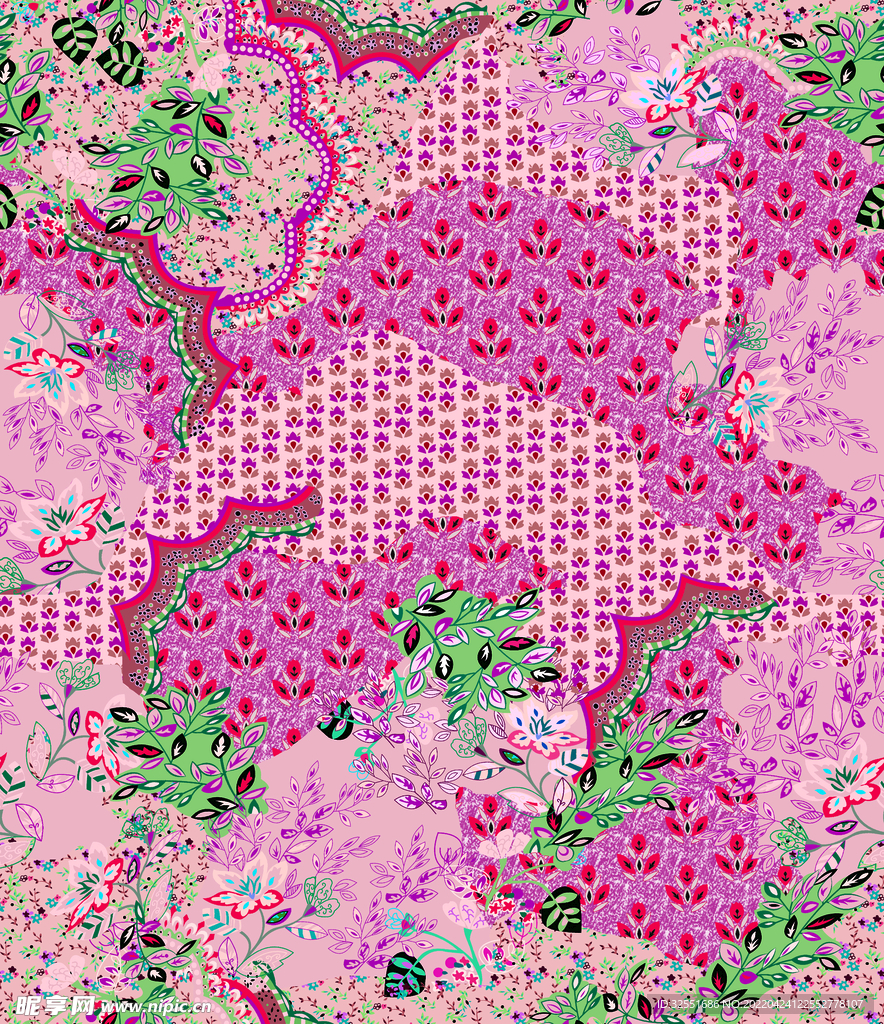 手绘花
