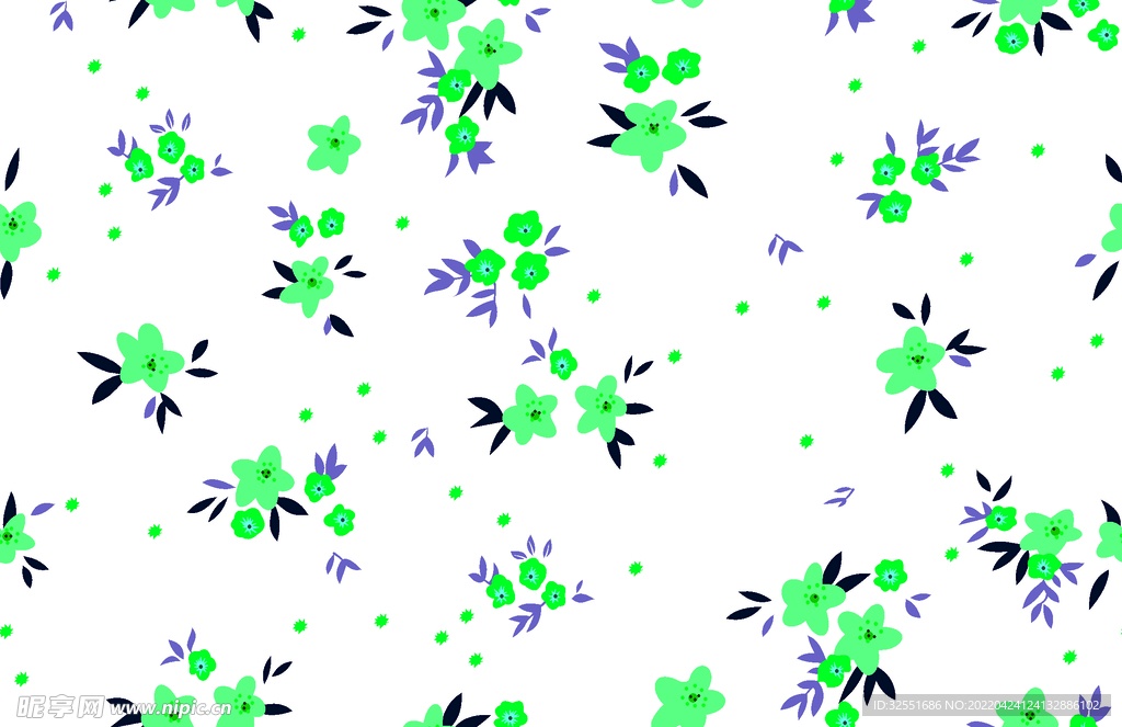 手绘花