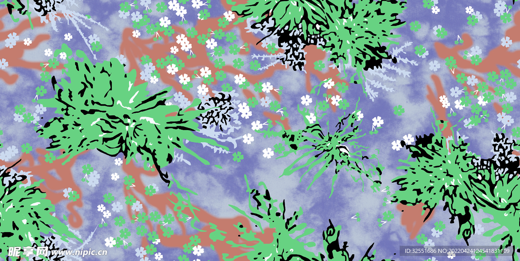 手绘花