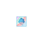 矢量云朵下雨