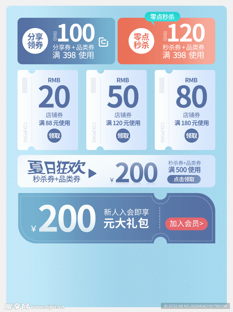 优惠券标签