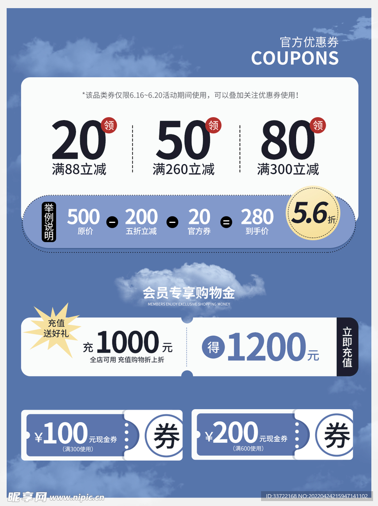优惠券标签