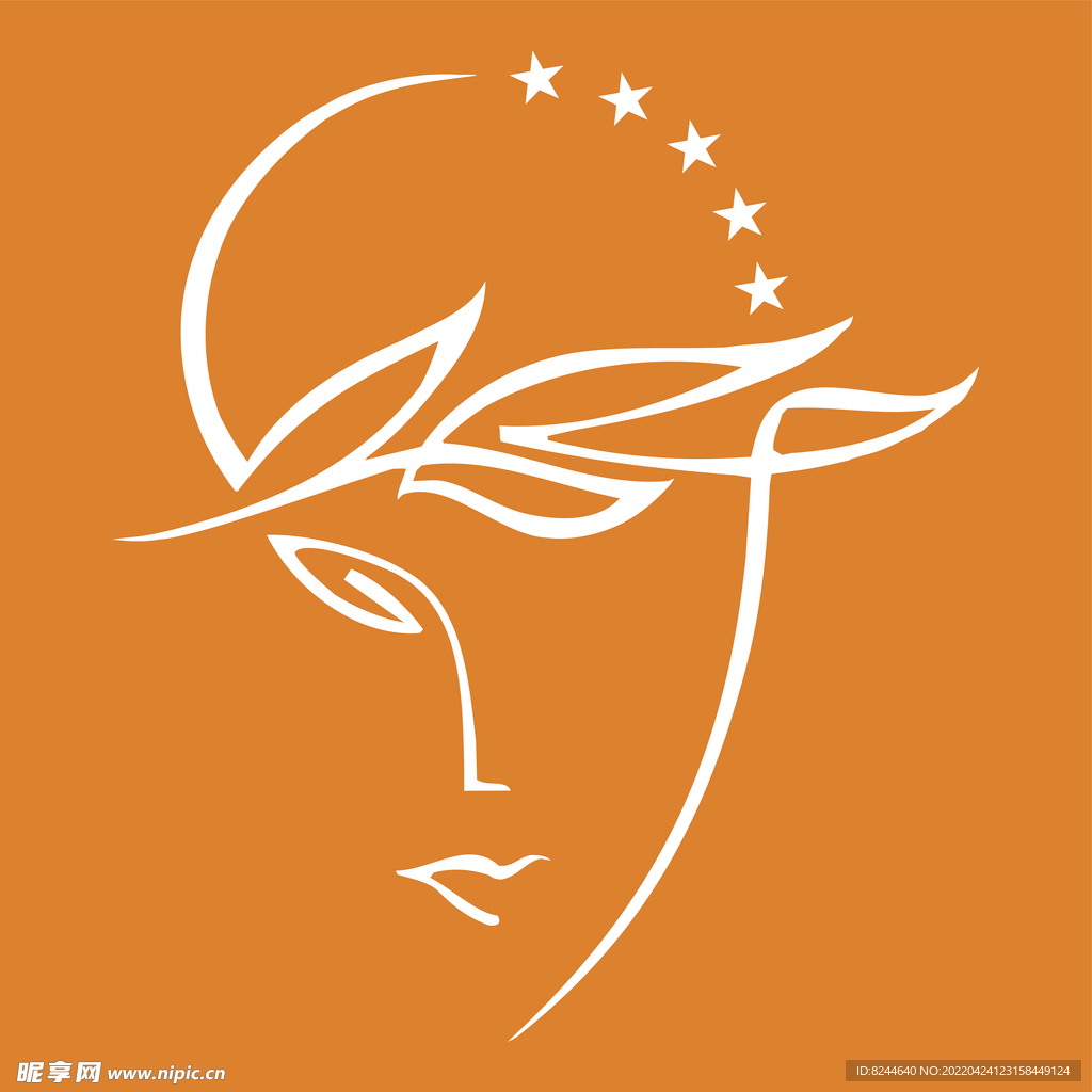 美女logo