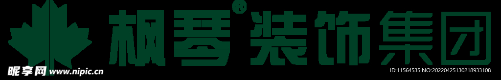 枫琴装饰集团logo