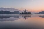 布莱德湖景
