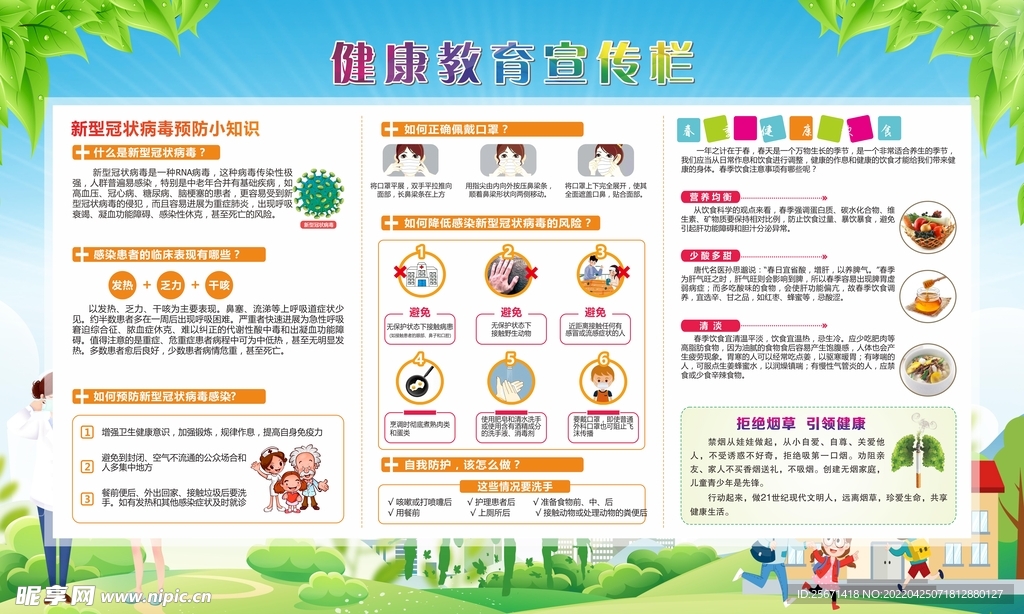 健康教育宣传栏