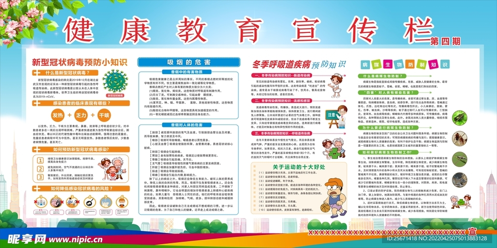 健康知识宣传栏