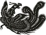 凤凰剪纸