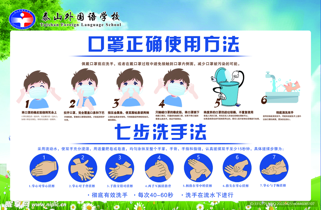 七步洗手法