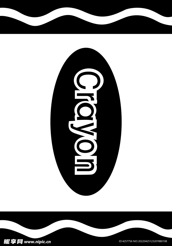 Crayon字母底色底纹