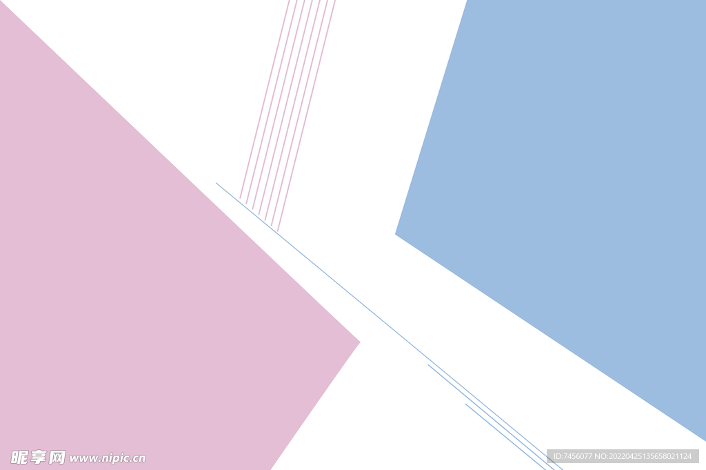 色块简约背景墙