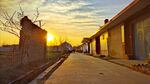 疫情在家拍夕阳