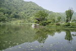 杭州铜鉴湖公园风景实拍