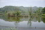 杭州铜鉴湖公园风景实拍