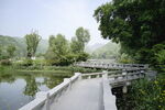 杭州铜鉴湖公园风景实拍