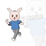 卡通兔子
